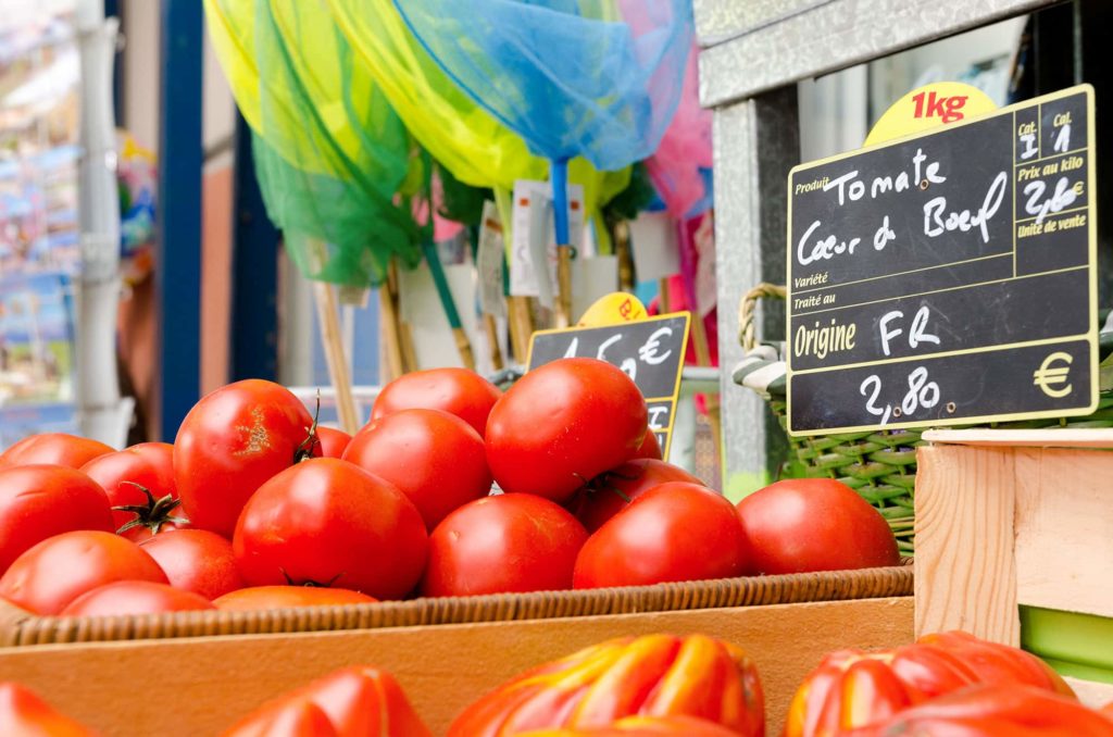 épicerie au camping