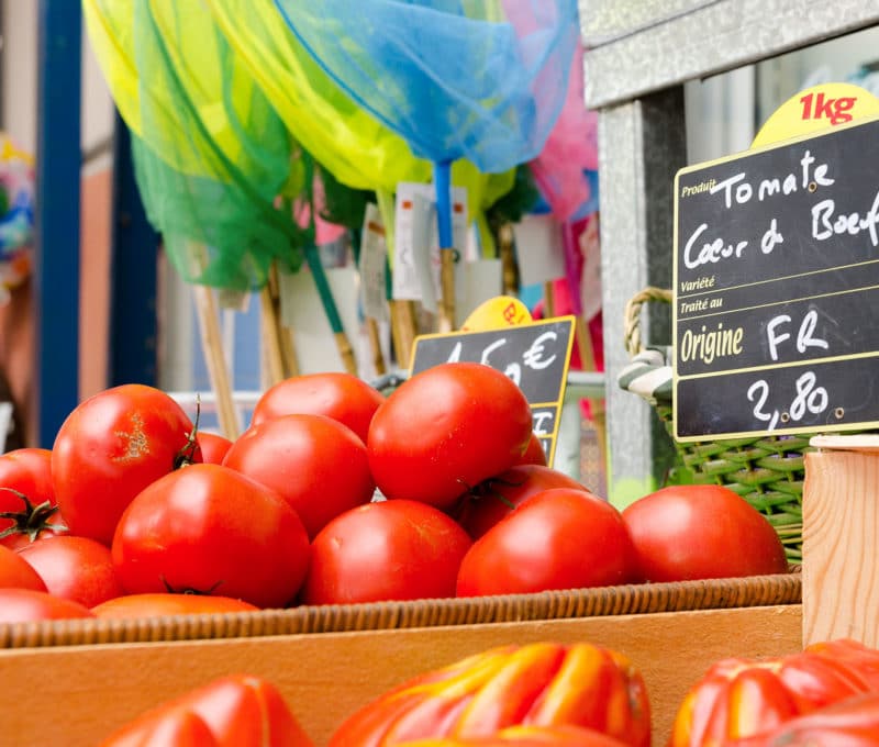 supermarkt op de camping