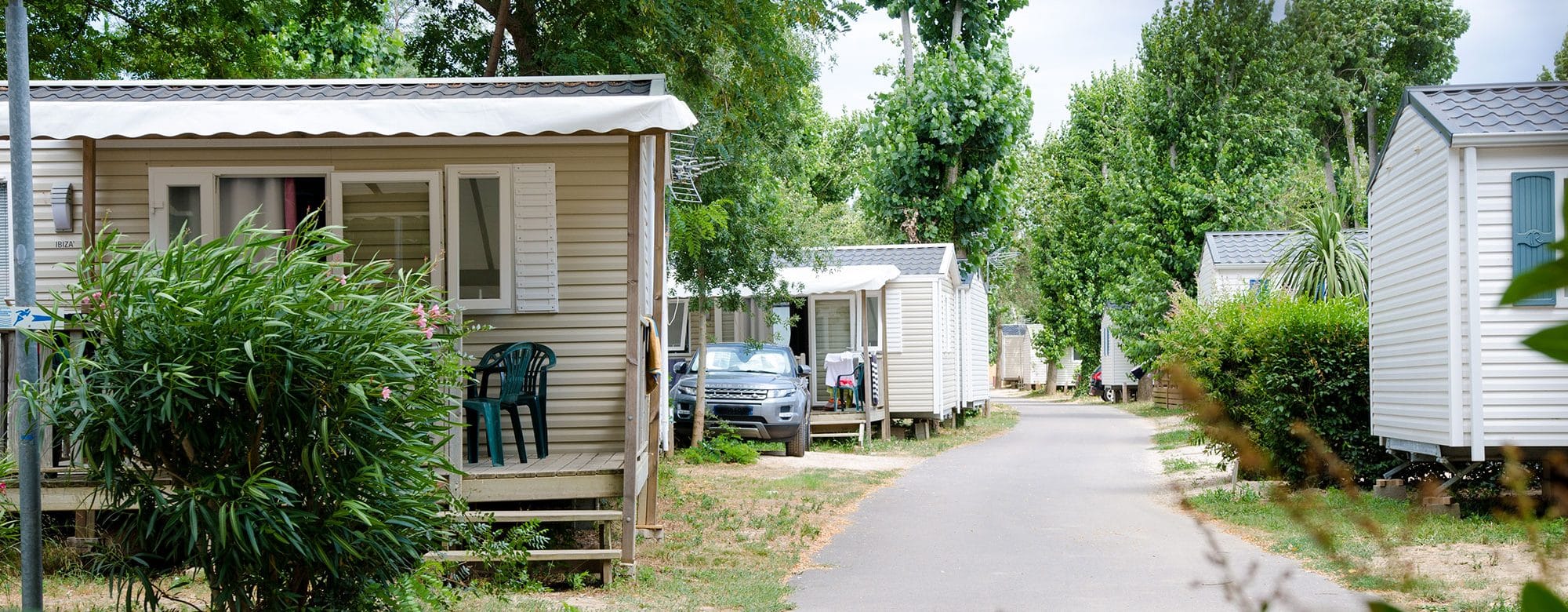 location mobilhome au camping à Argeles sur Mer