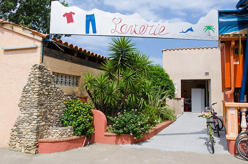 Service laverie camping 4 étoiles