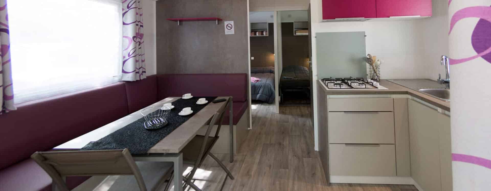 Location mobilhome 6 personnes 3 chambres